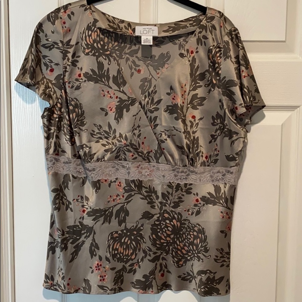 Ann Taylor Loft silk blouse